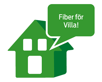 Fiber för Villa!